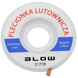 Tinanpoistonauha 1 mm | 1,5 m | Tarkkaan juotostyöhön