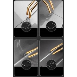 Muovinhitsauslaite 100W | 1000 sinkilää | Salkku | Pihdit