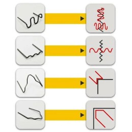 Muovinhitsauslaite 100W | 1000 sinkilää | Salkku | Pihdit