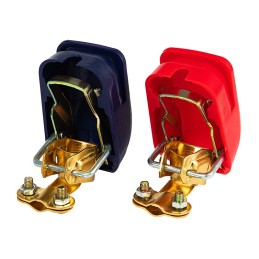 Pikakiinnitettävät akkukengät 100 % messinkiä | Plus 19mm ja Miinus 17mm