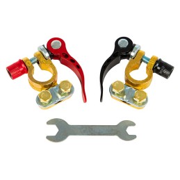 Pikakiinnitteiset akunkengät BLOW KL03 | 100 % messinkiä | Pari