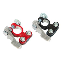 Pikakiinnitteiset akkukengät BLOW KL06 | Kupari | Plus ja Miinus