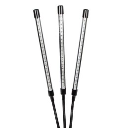 LED-kasvivalaisin 3 päätä | Täysi spektri | Timer ja USB-virta