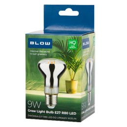 Kasvilamppu E27 A60 LED 9W | Full Spectrum kasvuvalo