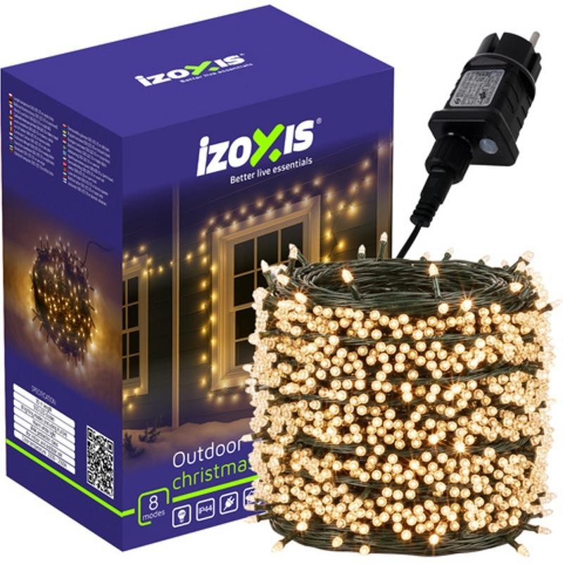 500 LED -jouluvalot 35 m – lämmin valkoinen, IP44