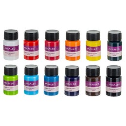 Lasi- ja keraamivärit 12x20ml | Uuninkestävät & kirkkaat
