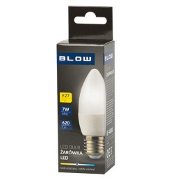 LED-polttimo E27 7W 620lm | 10 kpl kynttilämalli | Neutraali