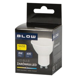 LED-polttimo GU10 8W 600lm | 10 kpl kohdelamppu | Neutraali