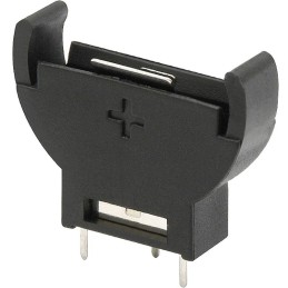 Paristopidike CR2032 pystyasennus 20 kpl | Piirikortille (PCB)