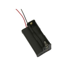 Paristokotelo 3x AA R6 L-malli | 15 cm asennusjohdot | Kulmamalli