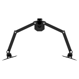 Kahden näytön pöytäteline 10-32" | VESA 75/100 | 8kg/varsi