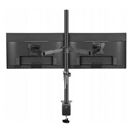 Kahden näytön pöytäteline 10-32" | VESA 75/100 | 8kg/varsi
