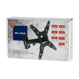 TV-seinäteline BLOW 13"-42" TYP X | Kääntyvä nivel | VESA 200x200