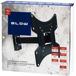 TV-seinäteline BLOW 13"-42" TYP X | 25 kg kantavuus | VESA 200x200