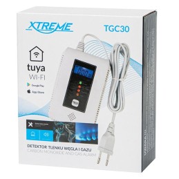 Häkä- ja kaasuilmaisin TGC30 WiFi Tuya | XTREME | Älykotihälytin
