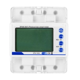 Älykäs 3-vaiheinen energiamittari WiFi 100A | TUYA | DIN-kiskoasennus