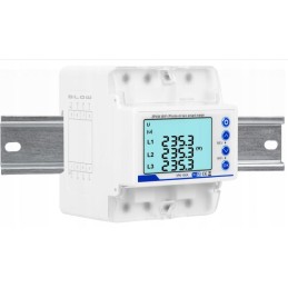 Älykäs 3-vaiheinen energiamittari WiFi 100A | TUYA | DIN-kiskoasennus