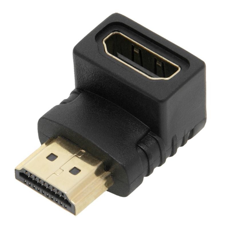 HDMI-kulma-adapteri 90 astetta | Premium | HDMI uros - naaras