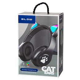 Lasten langattomat Cat Ear -kuulokkeet | RGB LED | Bluetooth 5.0