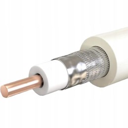 Antennikaapeli RG6-U 100m CU | 1,02mm täyskupari & Tuplasuojattu