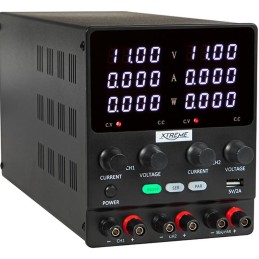 XTREME Laboratoriovirtalähde 0-30V 10A | Tarkka huoltokäyttöön | Digitaalinen näyttö
