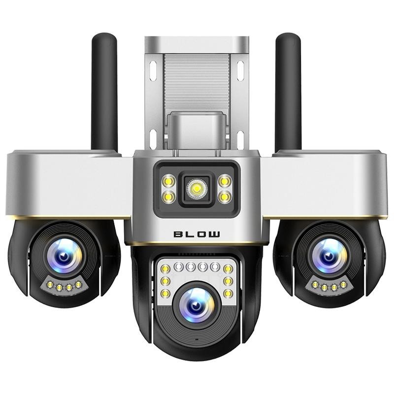 Valvontakamera Blow 6MP Wi-Fi | Kolmoiskamera | V380 PRO