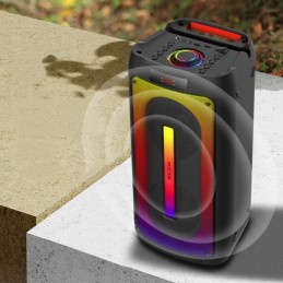 CityLight Bluetooth-kaiutin | 160W | Karaoke & RGB LED