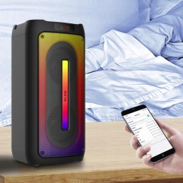 CityLight Bluetooth-kaiutin | 160W | Karaoke & RGB LED