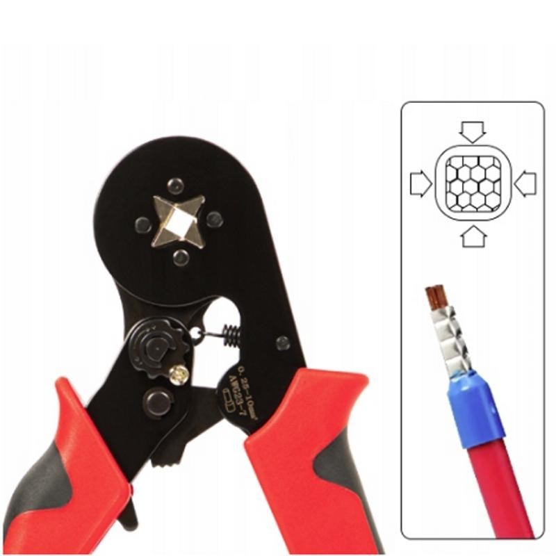 Ammattikäyttöön soveltuva YAC-8 puristustyökalu