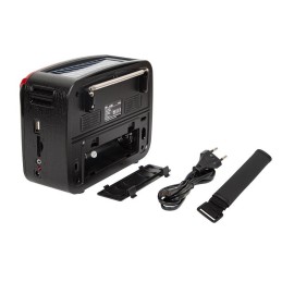 Kannettava Radio RA 17 | Aurinkopaneeli | Bluetooth | USB | Taskulamppu