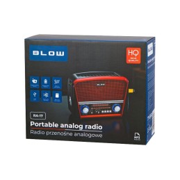 Kannettava Radio RA 17 | Aurinkopaneeli | Bluetooth | USB | Taskulamppu