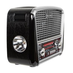 Kannettava Radio RA 17 | Aurinkopaneeli | Bluetooth | USB | Taskulamppu