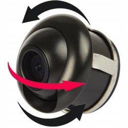 Peruutuskamera autoon 170° | IP67 | Porattava malli 22,5mm