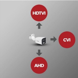 Analoginen valvontakamera 5MP | 4in1 AHD/TVI/CVI | IP67
