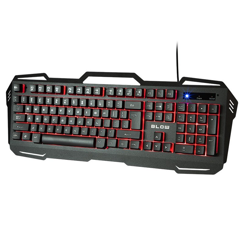 BLOW COLD STEEL LED-pelinäppäimistö | Metallirunko | USB 1,5m