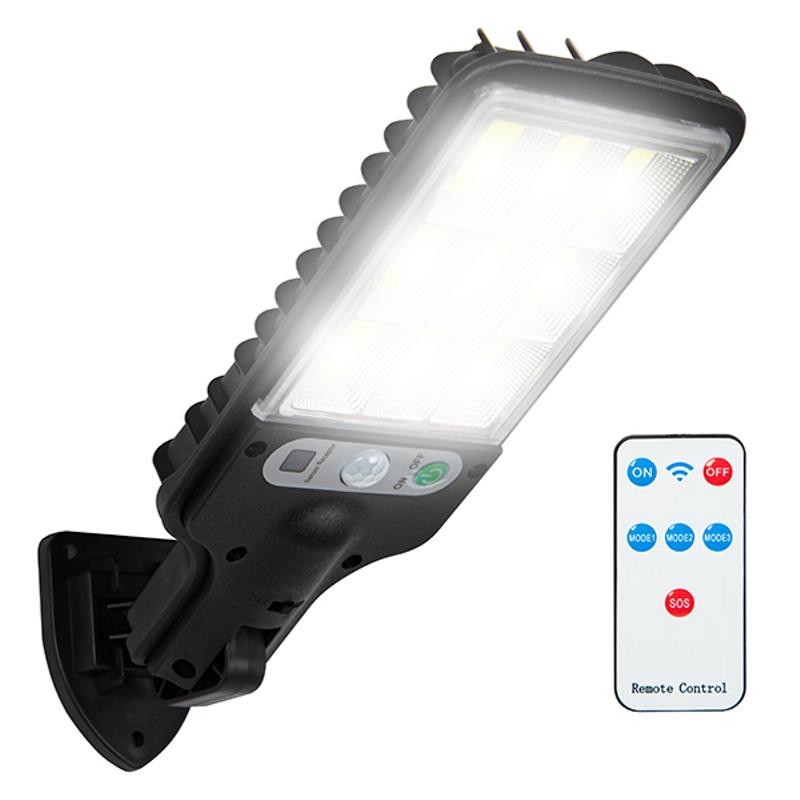 Aurinkokennovalaisin SL-02 30W | PIR-liiketunnistin | Kaukosäädin