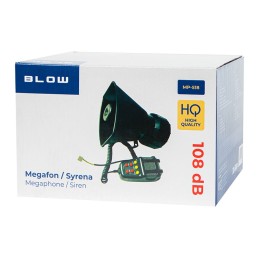 Elektroninen poliisisireeni megafonilla | 7-ääninen 100W | 12V