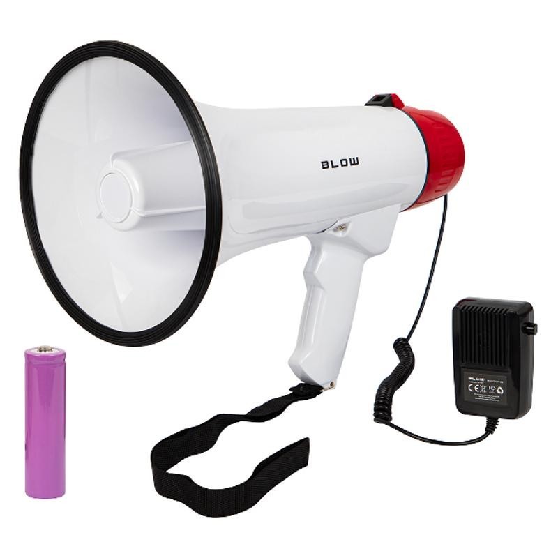 BLOW MP-519 Megafoni | 20W Teho | Bluetooth & Tallennus | 1000m Kantama