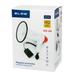 BLOW MP-519 Megafoni | 20W Teho | Bluetooth & Tallennus | 1000m Kantama