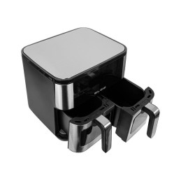 Kaksikammioinen Airfryer 9L | 2600W | Dual Heater | 9 Ohjelmaa