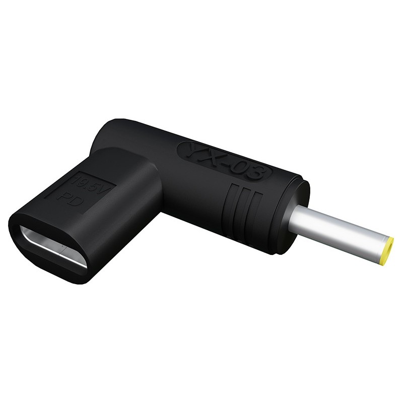 USB-C - DC 4,0 x 1,7 mm -adapteri | 19,5V | Kannettaville
