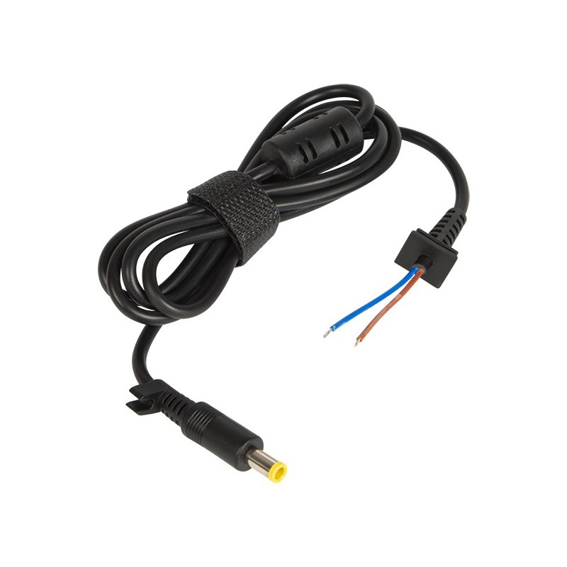 Samsung-virtajohto 5,5 x 3,0 mm + PIN | 1,2 m | Ferriittisuodatin