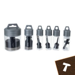 Timanttiporasarja M14 (6–68 mm) + Adapteri | 6 osaa