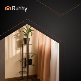 Metallinen Kukkateline 6-tasolla | Loft-tyylinen Sisustusteline