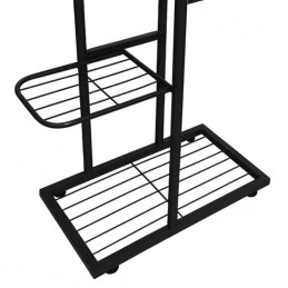 Metallinen Kukkateline 6-tasolla | Loft-tyylinen Sisustusteline