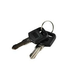 Musta Postilaatikko | Ruostumaton Galvanoitu Teräs + 2 Avainta