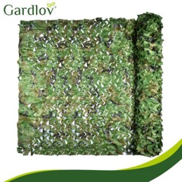 Naamioverkko 4x6m | Woodland-maastokuvio | 100 nippusidettä