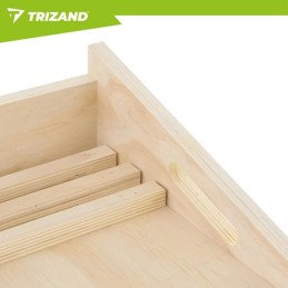 Pohjevenytyslauta | Puinen | 5-portainen säätö 15-35°