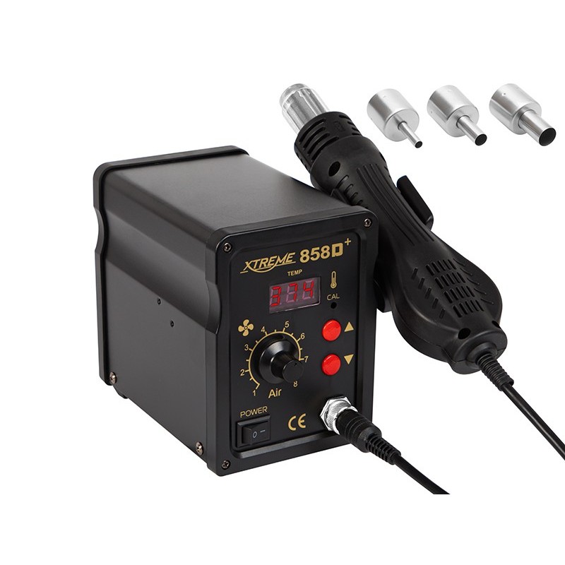 Hot Air -juotosasema 800W | 100–500°C | Digitaalinen