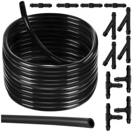 Lasinpesurin korjaussarja | 2m letku + 12 liitintä